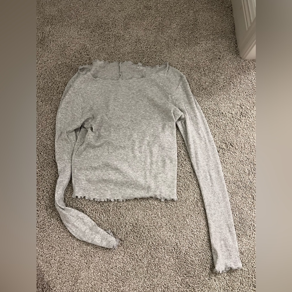 Pacsun off the shoulder long sleeve top